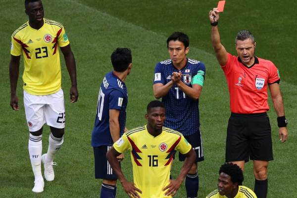 Colombia Japón rusia 2018 FIFA