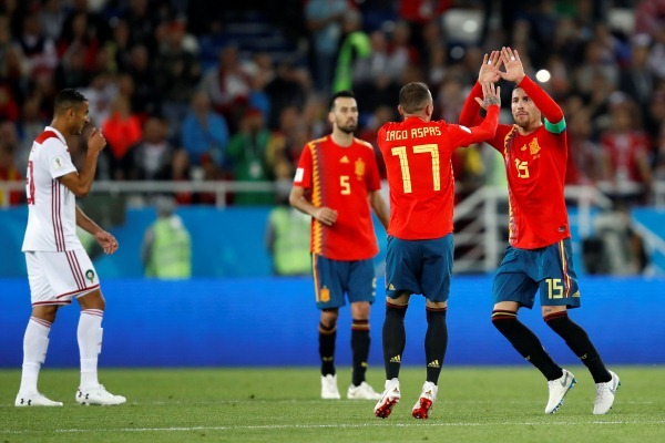 España Marruecos Rusia 2018 FIFA