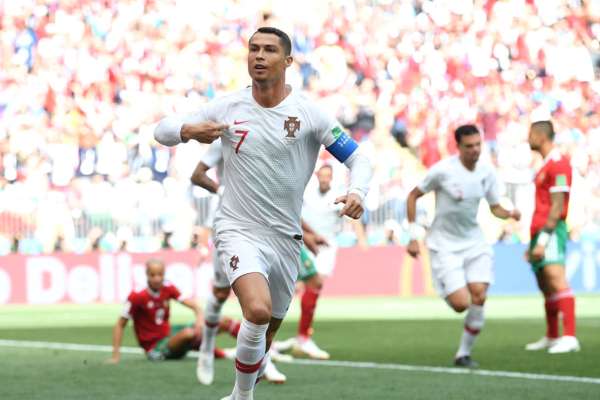 Ronaldo Portugal Marruecos rusia 2018 FIFA