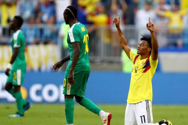 Senegal Colombia Rusia 2018 FIFA