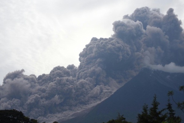 volcán de Fuego de Guatemala