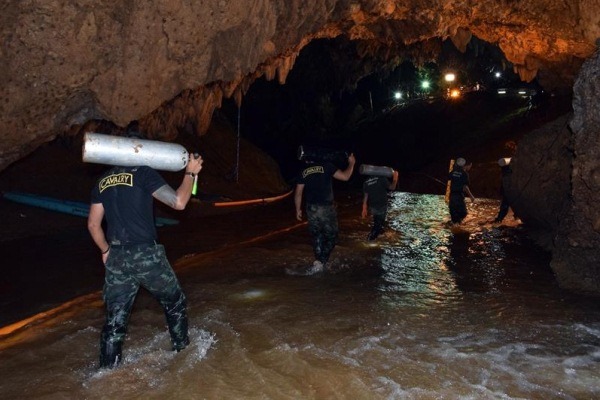 Tailandia cueva rescatistas