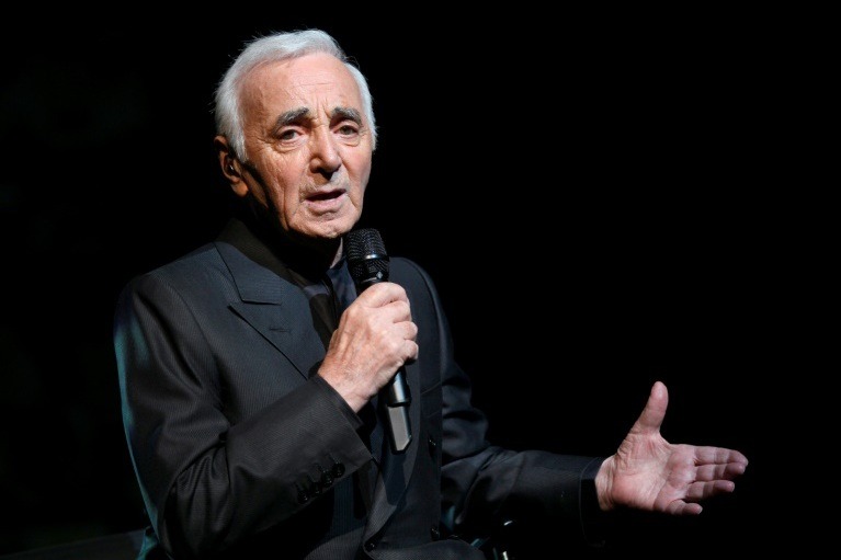 Charles Aznavour AFP