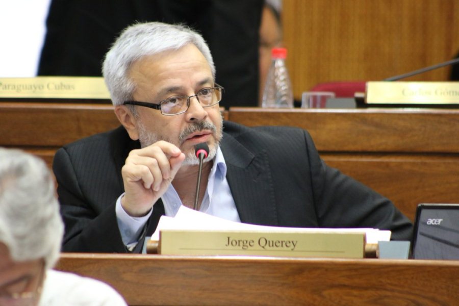 Jorge Querey frente guasu SENADO