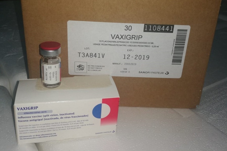 vacunas antigripales MSPBS