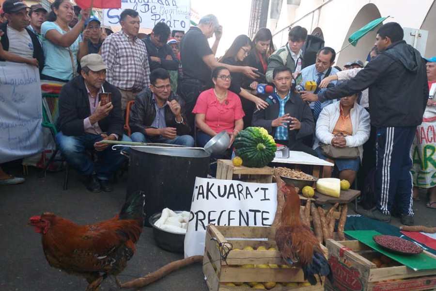 Coordinadora Nacional Intersectorial protestas incumplimiento acuerdo Gobierno