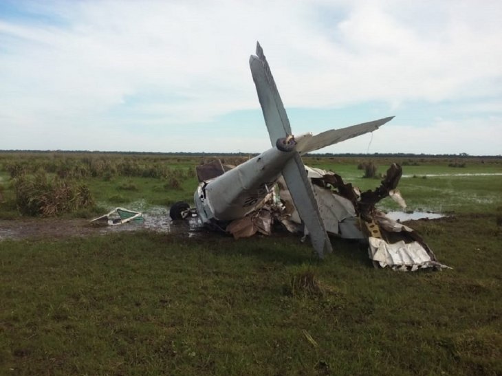 avioneta fumigadora caida en Yuty Caazapa GENT