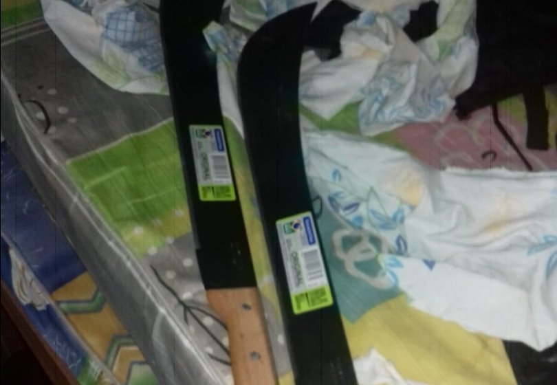 machetes hallados en tacumbu GENT